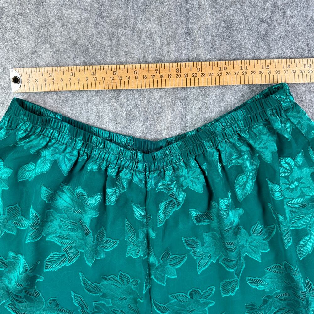 Vintage Victoria Secret Women's L Sheer Floral Pajama Pant Set‎ - Picture 8 of 9